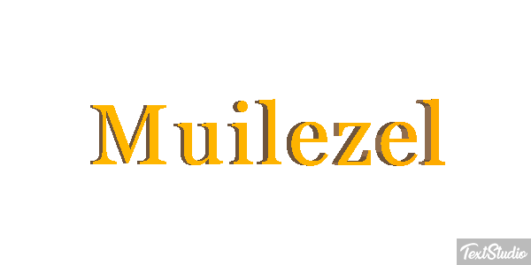 Muilezel Tekst effect