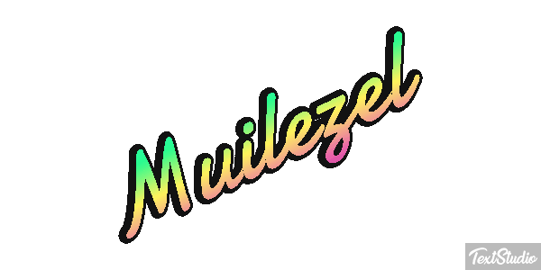 Muilezel Tekst effect