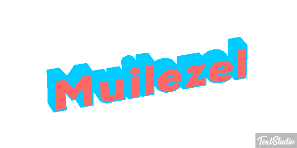 Muilezel Tekst effect