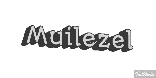 Muilezel Tekst effect