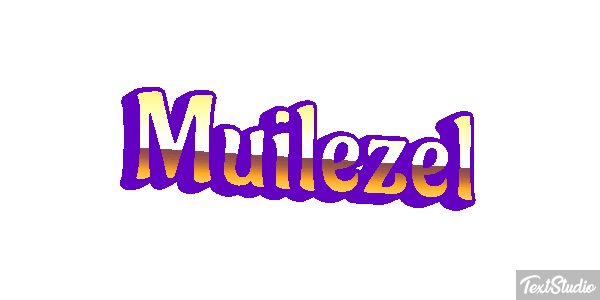Muilezel Tekst effect