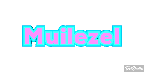 Muilezel Tekst effect