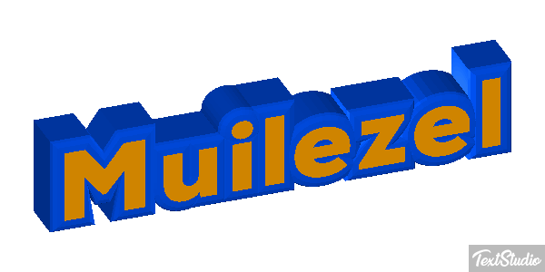 Muilezel Tekst effect