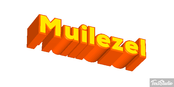 Muilezel Tekst effect