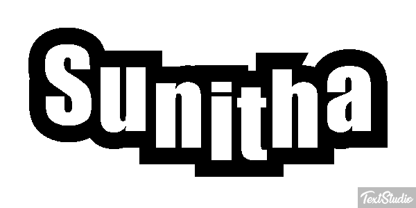 Sunitha Effet de texte