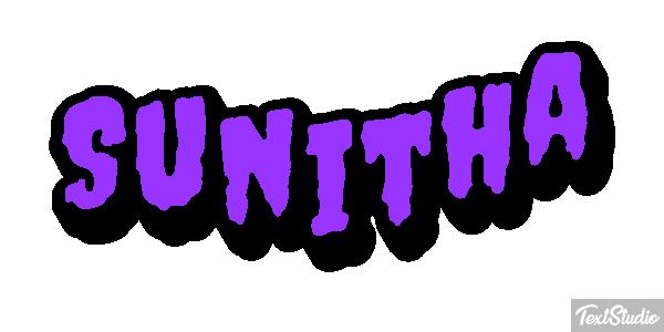 Sunitha Effet de texte
