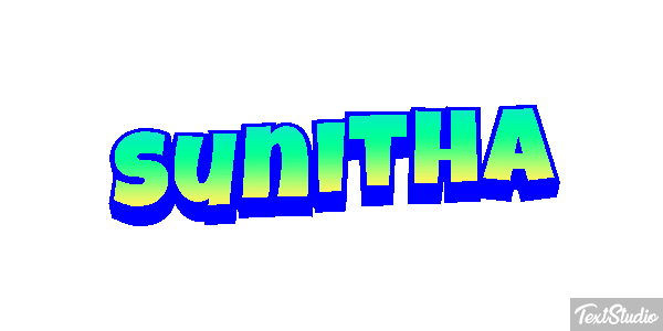 Sunitha Effet de texte