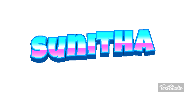 Sunitha Effet de texte