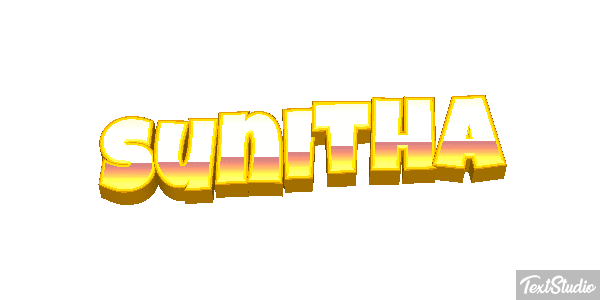 Sunitha Effet de texte