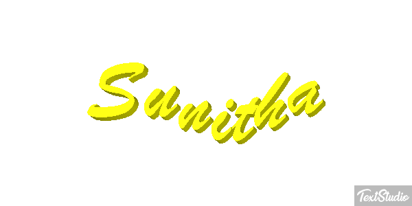 Sunitha Effet de texte