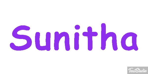 Sunitha Effet de texte