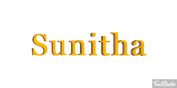 Sunitha Effet de texte