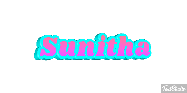 Sunitha Effet de texte