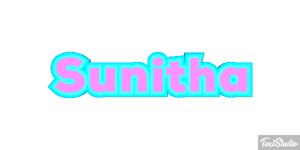 Sunitha Effet de texte