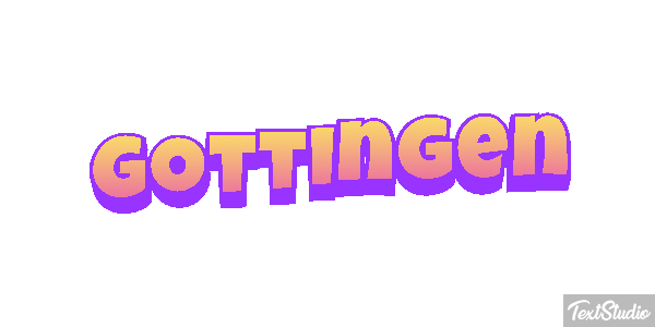 Göttingen Текстовый эффект