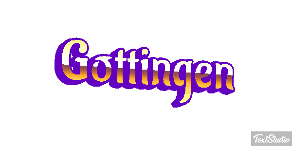 Göttingen Текстовый эффект