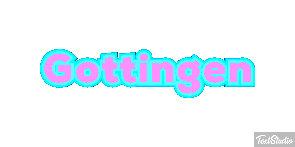 Göttingen Текстовый эффект