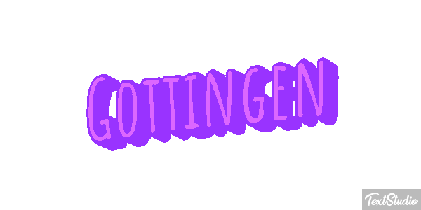 Göttingen Текстовый эффект