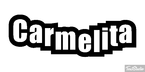 Carmelita テキスト効果