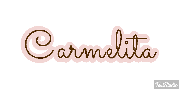 Carmelita テキスト効果