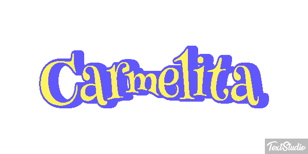 Carmelita テキスト効果