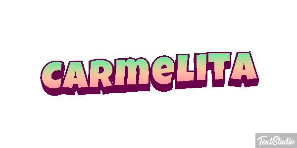Carmelita テキスト効果