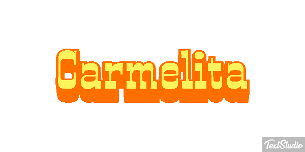 Carmelita テキスト効果