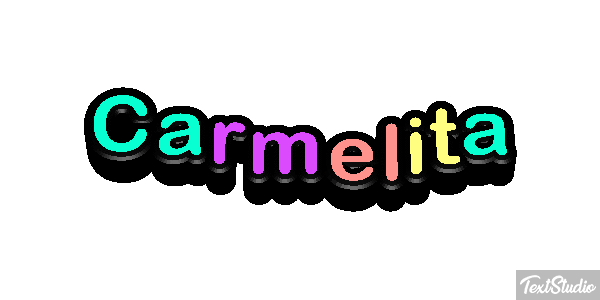 Carmelita テキスト効果