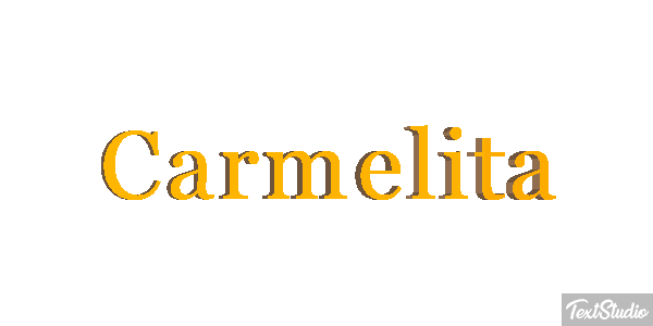 Carmelita テキスト効果