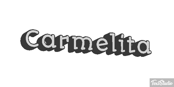 Carmelita テキスト効果