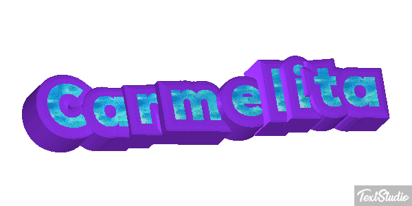 Carmelita テキスト効果