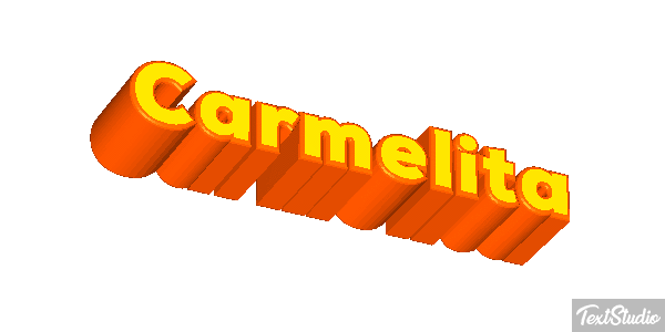Carmelita テキスト効果