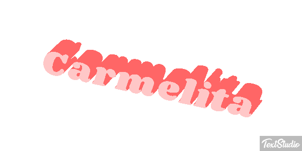 Carmelita テキスト効果