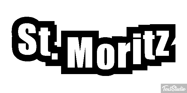 St. Moritz Efekt tekstowy
