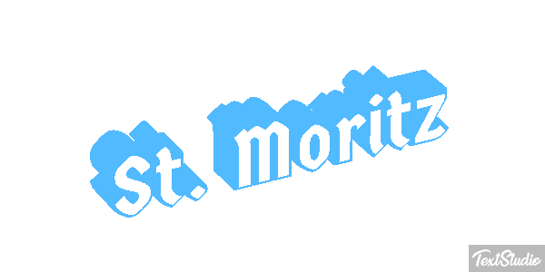 St. Moritz Efekt tekstowy