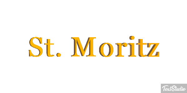 St. Moritz Efekt tekstowy