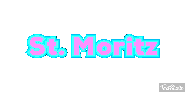 St. Moritz Efekt tekstowy
