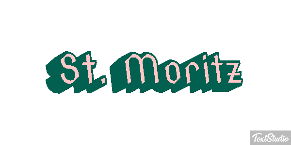 St. Moritz Efekt tekstowy