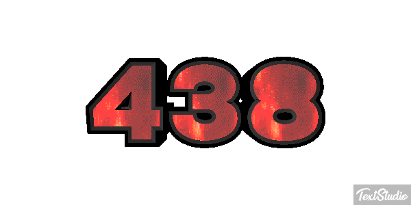 438 Texteffekt