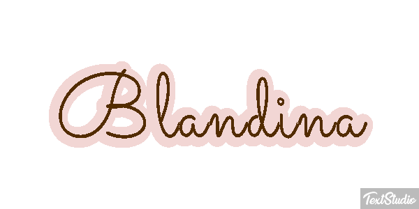Blandina Efekt tekstowy