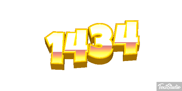 1434 Текстовый эффект