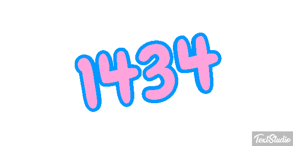 1434 Текстовый эффект