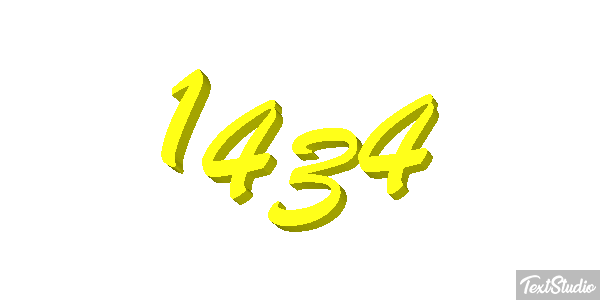 1434 Текстовый эффект