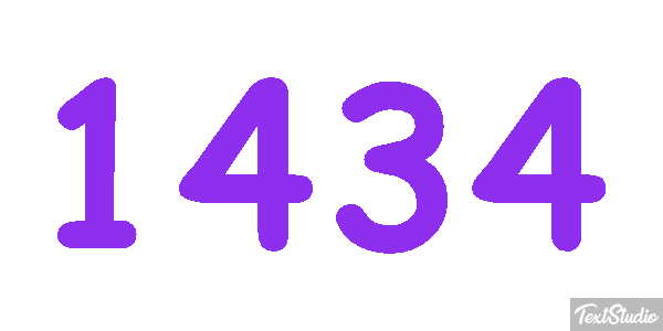 1434 Текстовый эффект