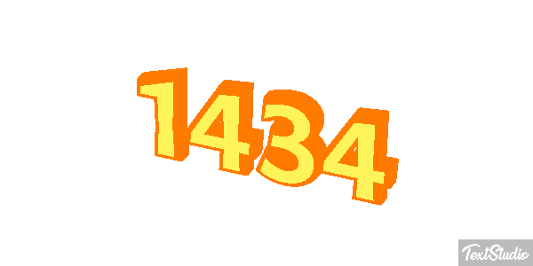 1434 Текстовый эффект