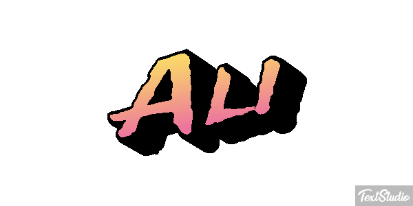 Ali テキスト効果