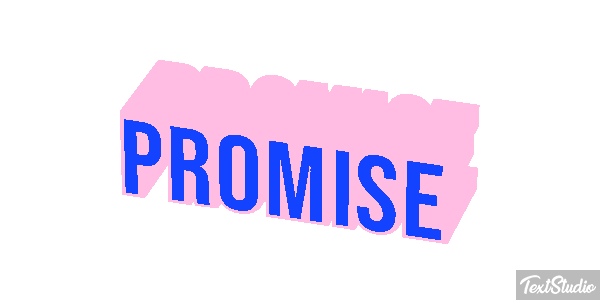 Promise Text effect