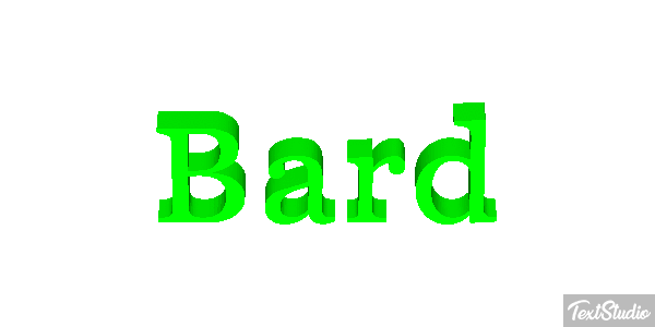 Bard テキスト効果