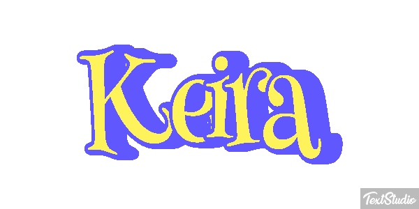 Keira Texteffekt