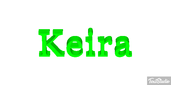 Keira Texteffekt